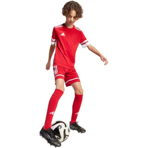 Spodenki dla dzieci adidas Squadra 25 czerwone JN5456