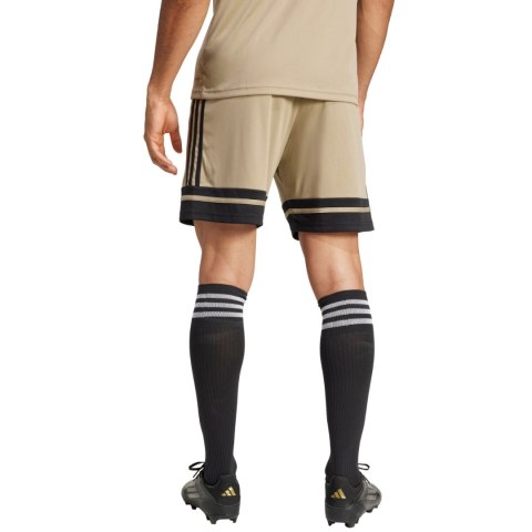 Spodenki męskie adidas Squadra 25 beżowo-czarne JP3403