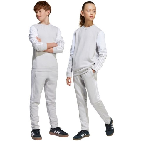 Spodnie dla dzieci adidas Squadra 25 Sweat szare JD4823