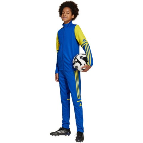 Spodnie dla dzieci adidas Squadra 25 Training niebiesko-żółte JP3154