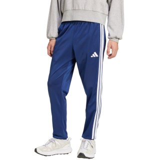 Spodnie męskie adidas 3-Stripes Tricot Regular Tapered granatowe JI8812