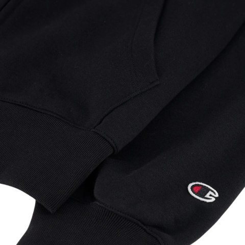 Bluza damska Champion Full Zip Hoodie Sweatshirt czarna 117787 KK001