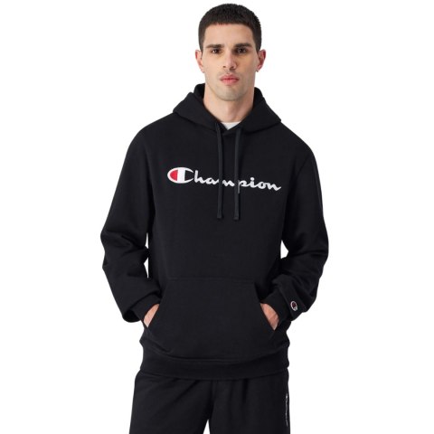 Bluza męska Champion Hooded Sweatshirt czarna 220726 KK001