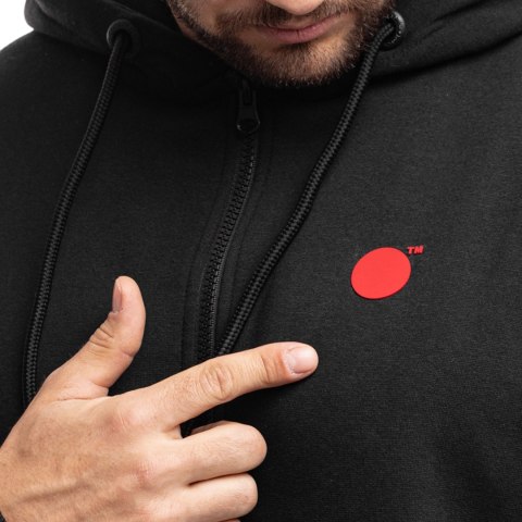 Bluza męska Ozoshi Pecos czarna OZ93908