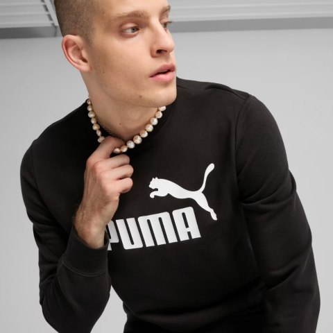 Bluza męska Puma ESS No.1 Logo Crew TR czarna 682560 01