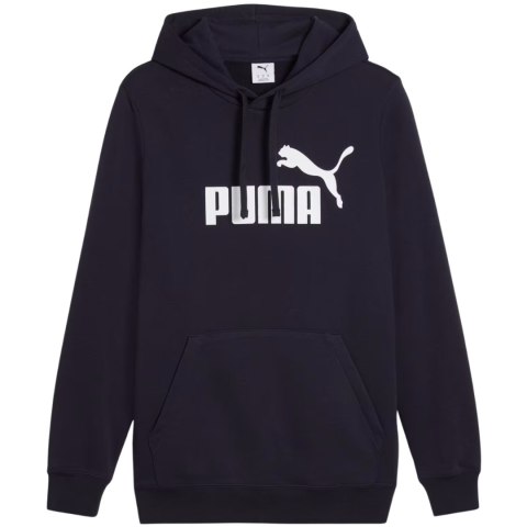 Bluza męska Puma ESS No.1 Logo Hoodie TR granatowa 682572 16