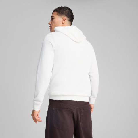 Bluza męska Puma Ess 2 Color Small No.1 Logo Hoodie TR biała 684719 02