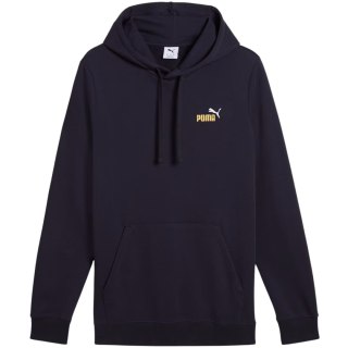 Bluza męska Puma Ess 2 Color Small No.1 Logo Hoodie TR granatowa 684719 16