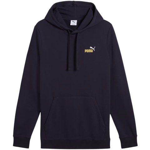 Bluza męska Puma Ess 2 Color Small No.1 Logo Hoodie TR granatowa 684719 16