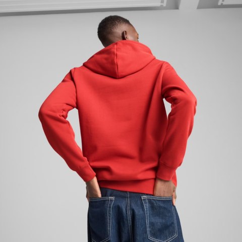 Bluza męska Puma Ess Logo Lab Hoodie FL czerwona 684669 15