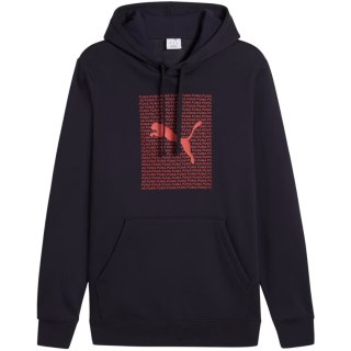 Bluza męska Puma Ess Logo Lab Hoodie FL granatowa 684669 16