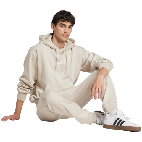 Bluza męska adidas Essentials Feelcozy Fleece beżowa IN6067