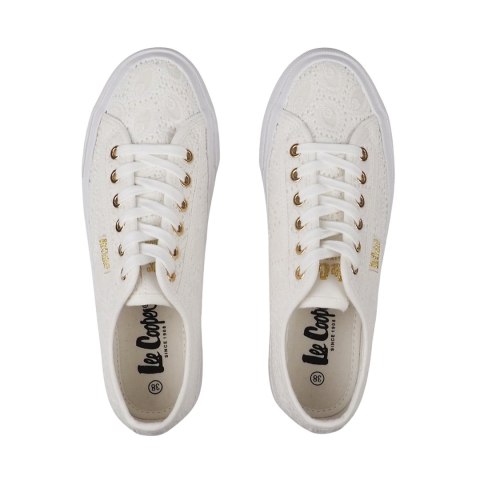 Buty damskie Lee Cooper białe LCW-25-31-3438LA
