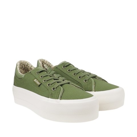 Buty damskie Lee Cooper zielone LCW-25-31-3449LA