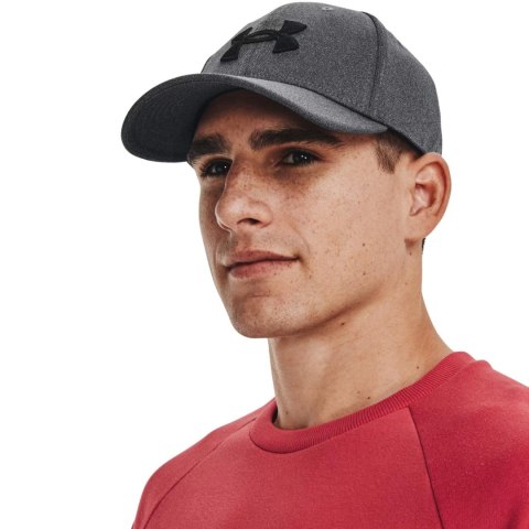 Czapka z daszkiem męska Under Armour Blitzing grafitowa 1376700 003