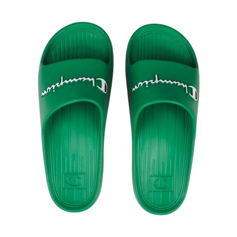 Klapki męskie Champion Cabana Slide zielone S22413 GS130