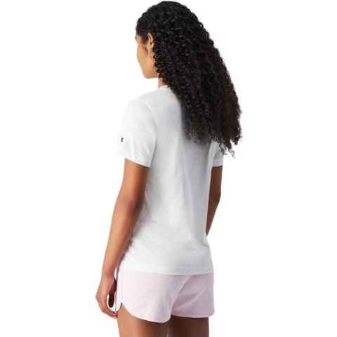 Koszulka damska Champion SS Tee biała 118091 WW001