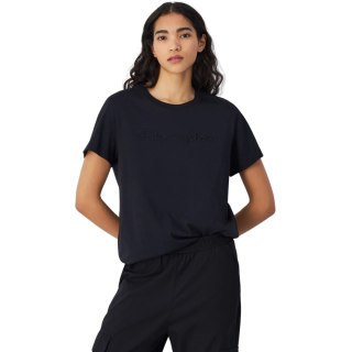 Koszulka damska Champion SS Tee czarna 117650 KK001