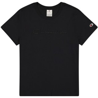 Koszulka damska Champion SS Tee czarna 117650 KK001