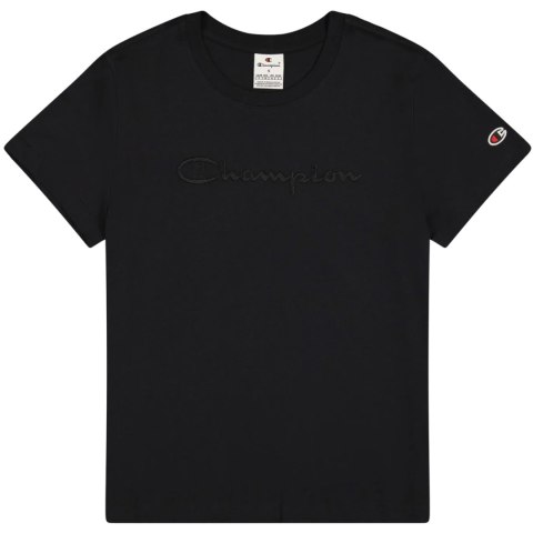 Koszulka damska Champion SS Tee czarna 117650 KK001