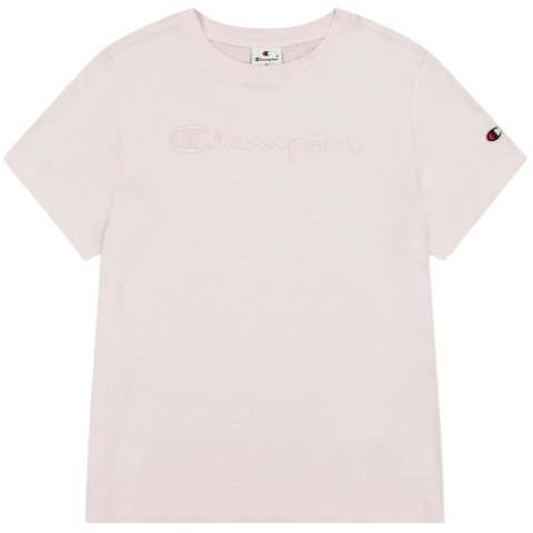 Koszulka damska Champion SS Tee jasnoróżowa 117650 PS195
