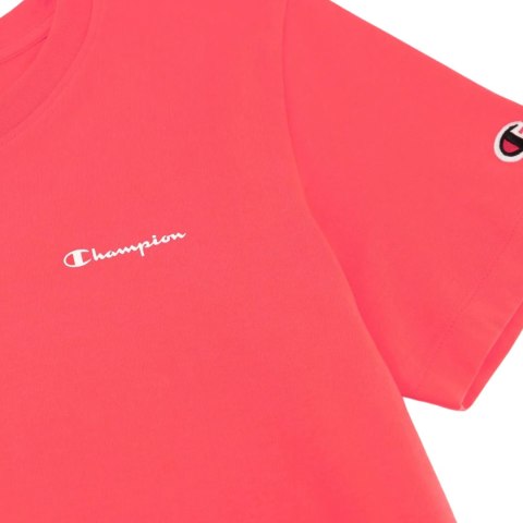 Koszulka damska Champion SS Tee koralowa 118091 PS203