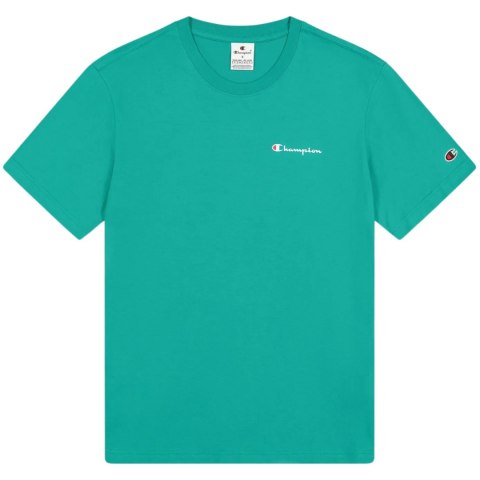 Koszulka męska Champion SS Tee zielona 220264 GS130