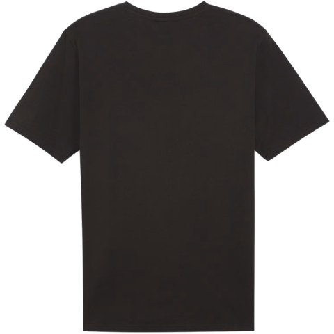 Koszulka męska Puma Team Rise Logo Jersey Cotton czarna 658705 03