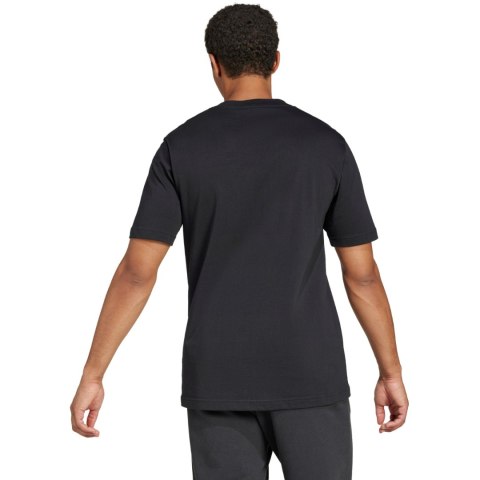 Koszulka męska adidas Essentials Big Logo Single Jersey Tee czarna JE8945