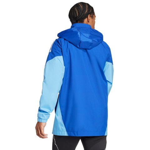 Kurtka męska adidas Tiro 25 Competition All-Weather niebieska JI8930