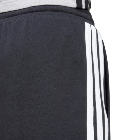 Spodenki męskie adidas Essential 3-Stripes French Terry czarne JE6414