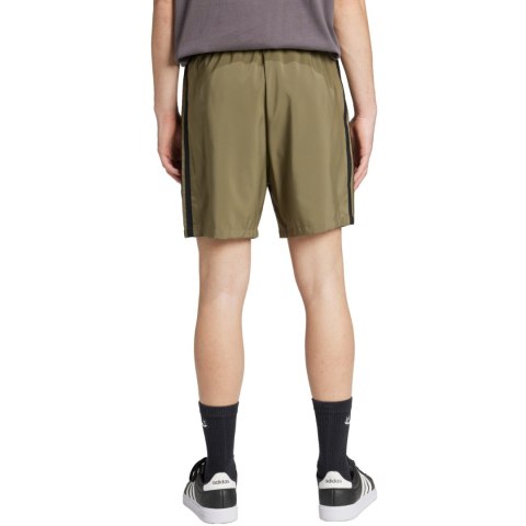 Spodenki męskie adidas Essentials 3-Stripes Chelsea oliwkowe JW1901
