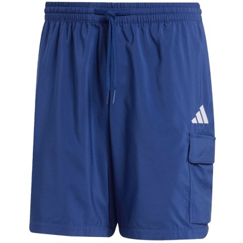 Spodenki męskie adidas Essentials Small Logo Cargo Chelsea granatowe JF3532