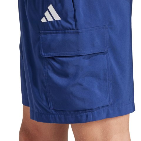 Spodenki męskie adidas Essentials Small Logo Cargo Chelsea granatowe JF3532