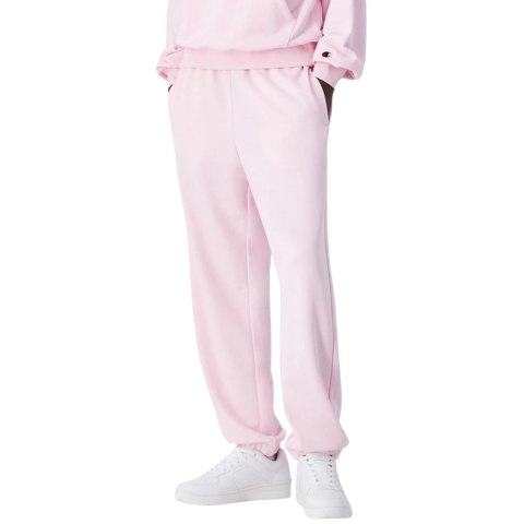 Spodnie damskie Champion Elastic Cuff Pants jasnoróżowe 117790 PS195