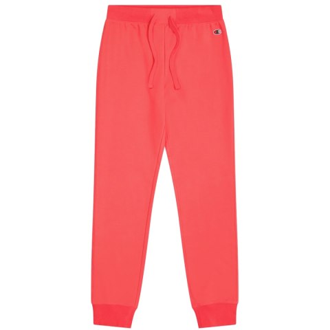 Spodnie damskie Champion Rib Cuff Pants różowe 118101 PS203