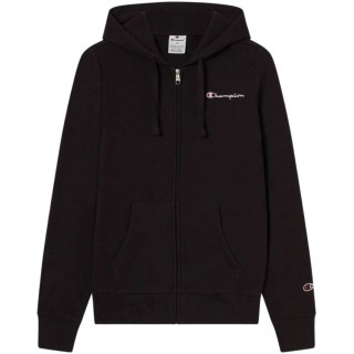 Bluza damska Champion Full Zip Hoodie Sweatshirt czarna 118099 KK001