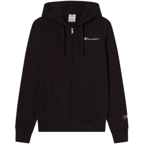 Bluza damska Champion Full Zip Hoodie Sweatshirt czarna 118099 KK001