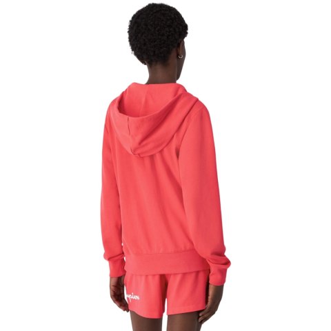 Bluza damska Champion Full Zip Hoodie Sweatshirt różowa 118099 PS203
