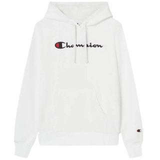 Bluza damska Champion Hooded Sweatshirt biała 118097 WW001
