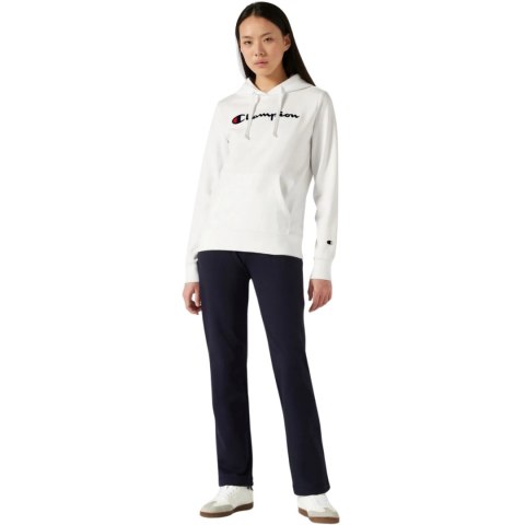 Bluza damska Champion Hooded Sweatshirt biała 118097 WW001