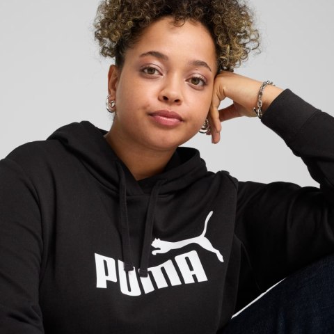 Bluza damska Puma ESS No.1 Logo Hoodie czarna 682390 01