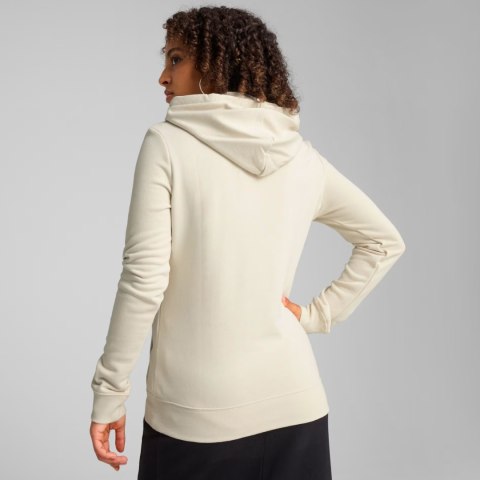 Bluza damska Puma ESS No.1 Logo Hoodie kremowa 682391 87