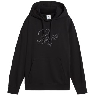 Bluza damska Puma Ess Script Comfort Hoodie czarna 684983 01