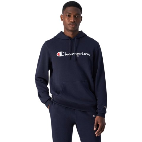 Bluza męska Champion Hooded Sweatshirt granatowa 220726 BS501