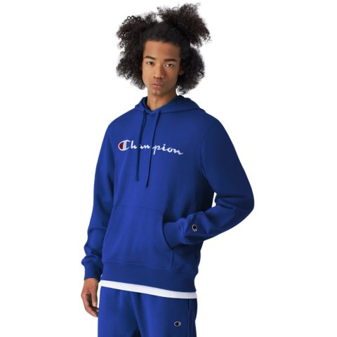 Bluza męska Champion Hooded Sweatshirt niebieska 220726 BS008