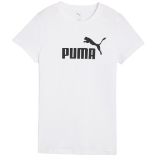 Koszulka damska Puma ESS No.1 Logo Tee biała 682370 02