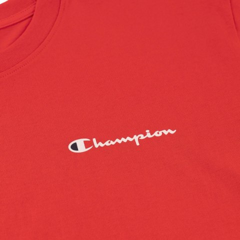 Koszulka męska Champion SS Tee czerwona 220264 RS069