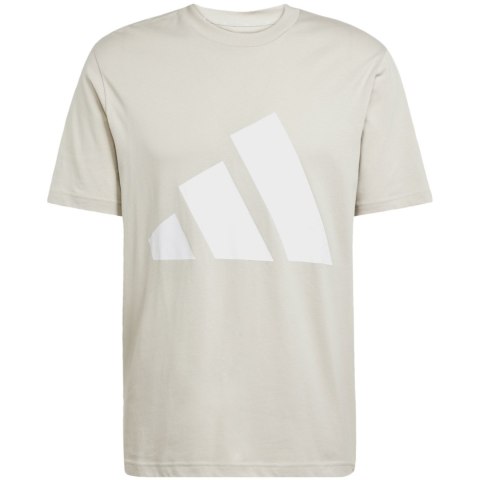 Koszulka męska adidas Essentials Big Logo beżowa JE8933