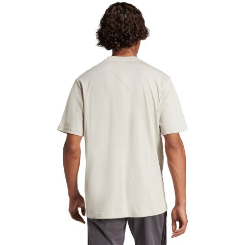 Koszulka męska adidas Essentials Big Logo beżowa JE8933